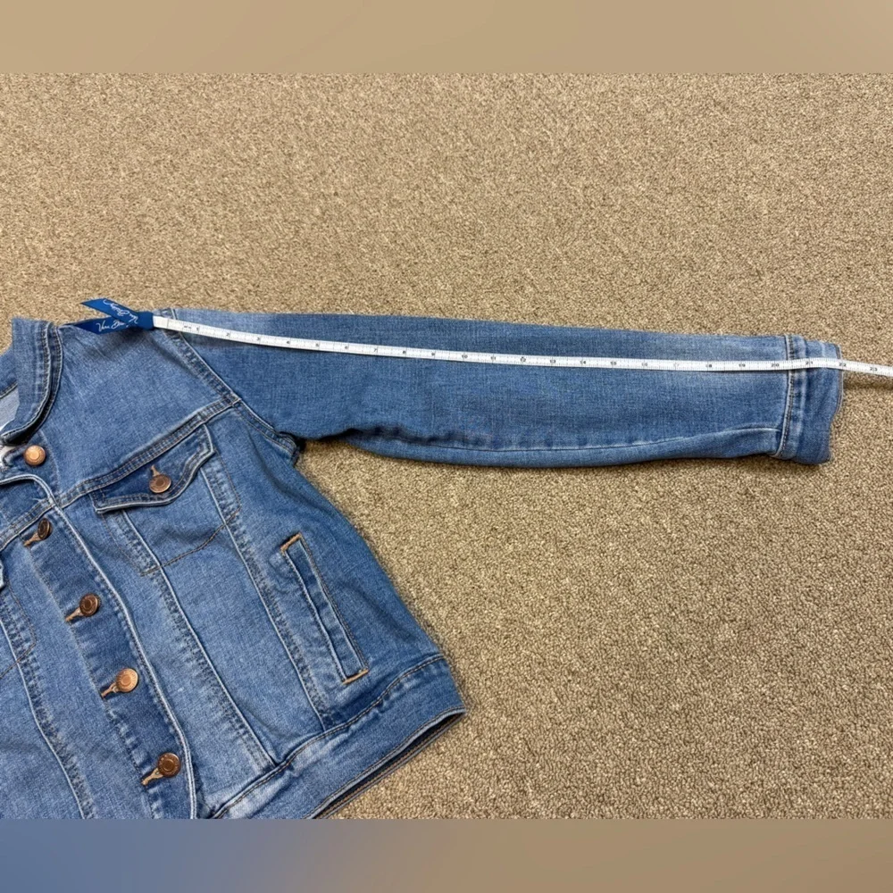 Old Navy: Girls Blue Denim Jean Jacket, Size XL (14/16)